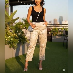 Old Navy Champagne Cargo Pants